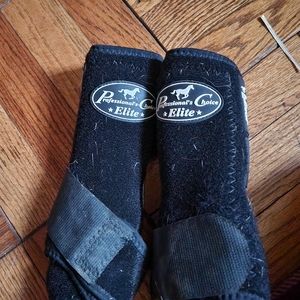 Custom Leather Horse Hedstall and Boots!